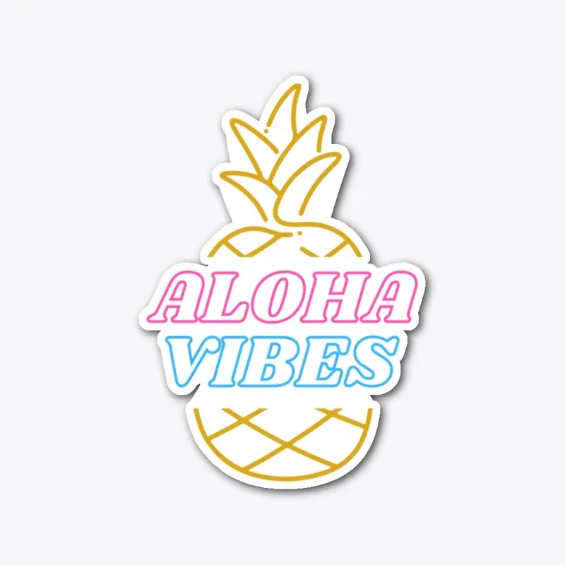 Aloha Vibes Pineapple Sweatshirt